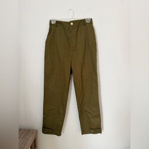 C+D+M Cuffed Button Pants Trousers